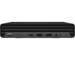 HP ProDesk 400 G6 DDR4-SDRAM i5-10500T mini PC Intel® 10de generatie Core™ i5 8 GB 256 GB SSD Windows 11 Pro Zwart
